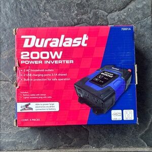 Duralast 200W Power Inverter